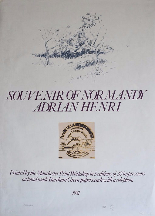 Adrian Henri Prints