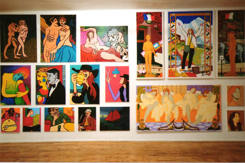 stuckists-nov08 Image from the 2008 Stuckists Show at View Two